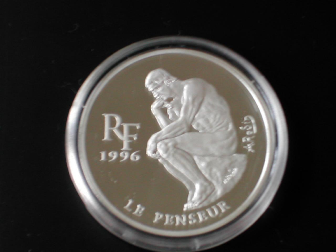 100 Francs Le penseur 1996