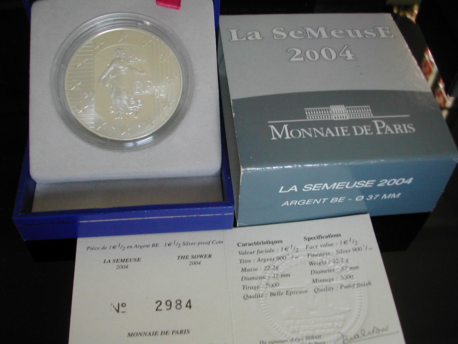 1 5 france 2004 la semeuse a