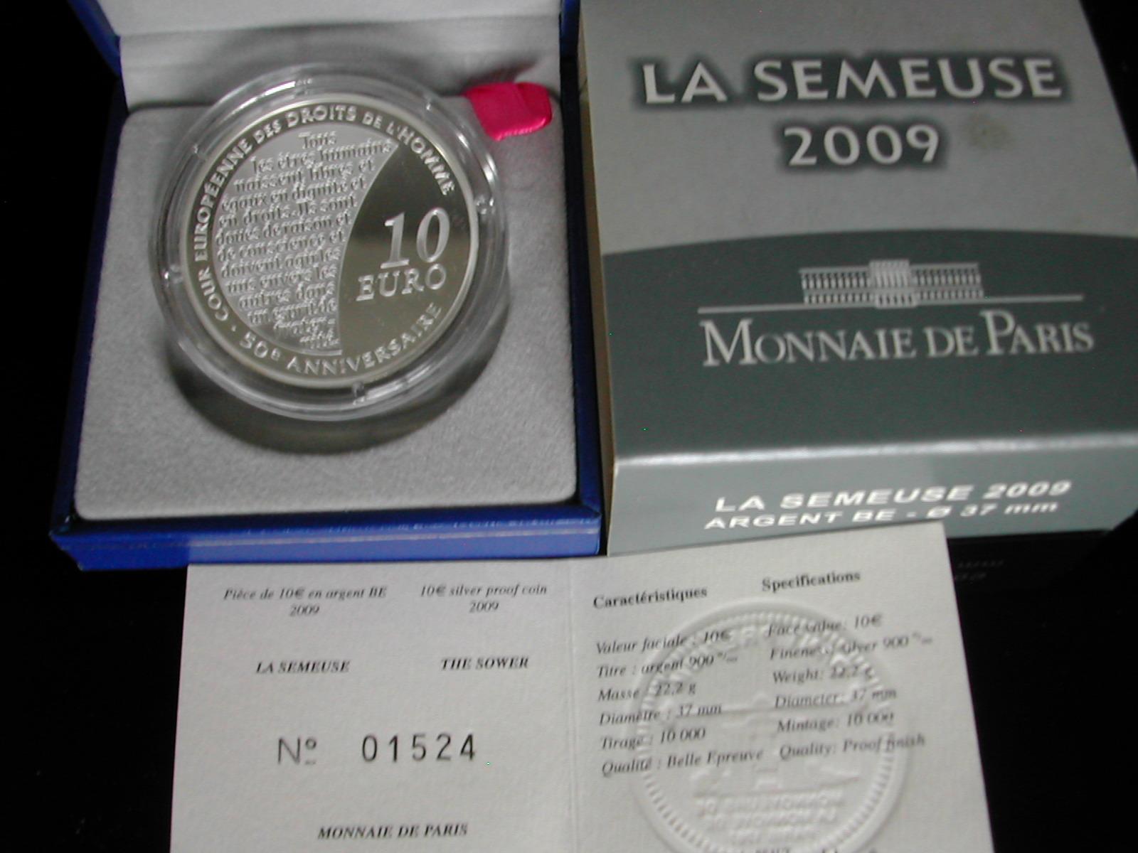10 france 2009 semeuse a