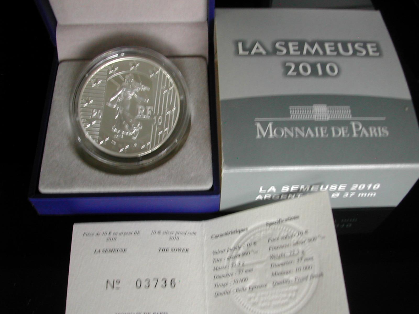 10 france 2010 semeuse a