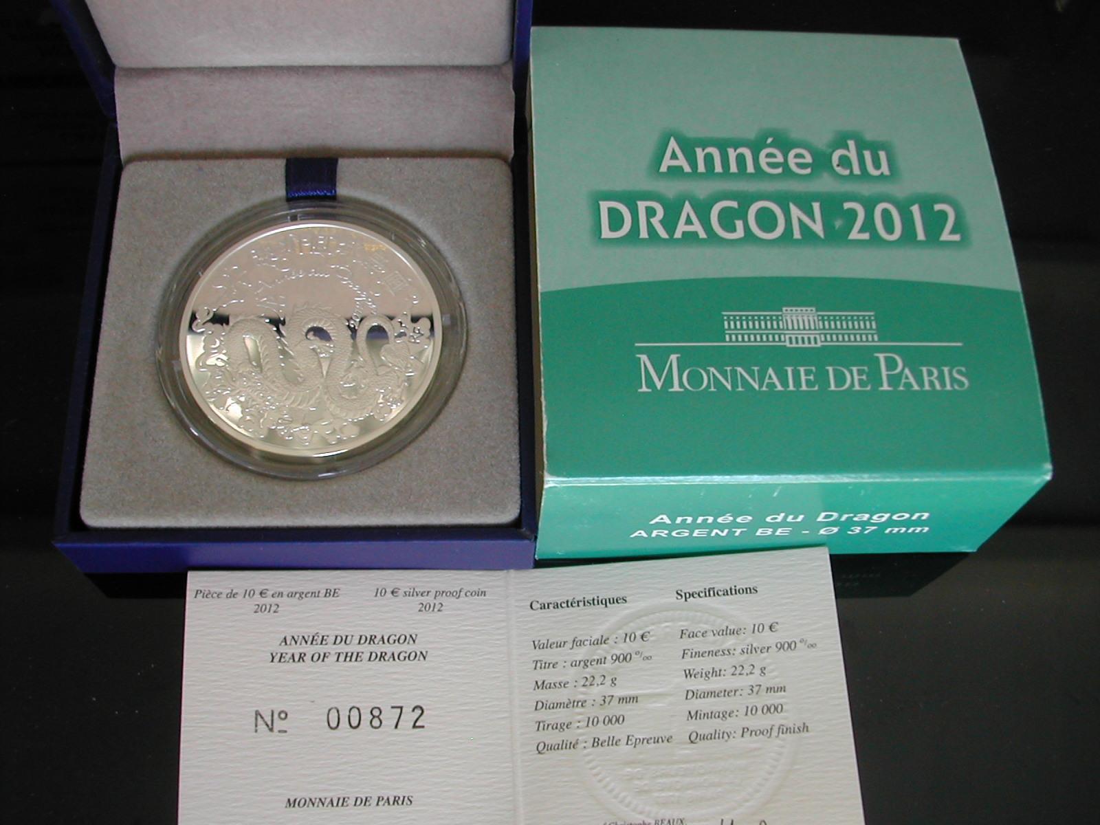 10 france 2012 annee du dragon 00872 be a