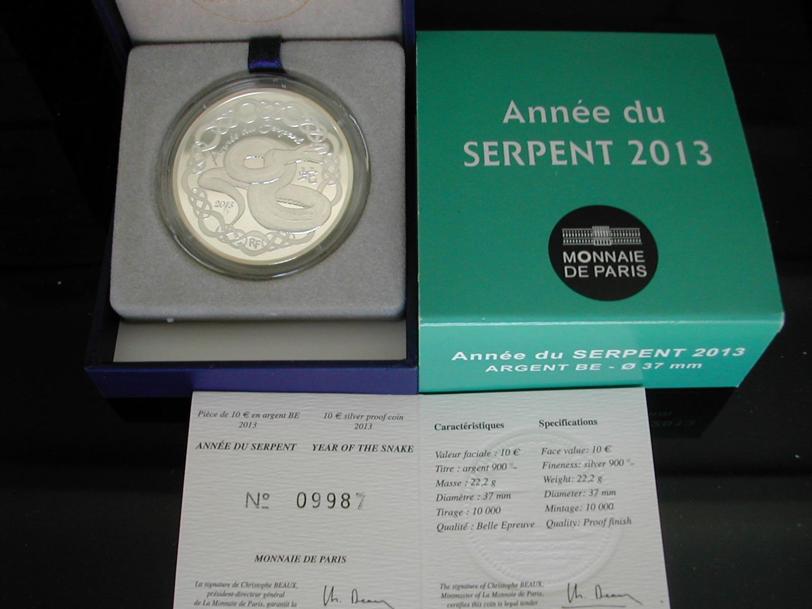 10 france 2013 annee du serpent be a