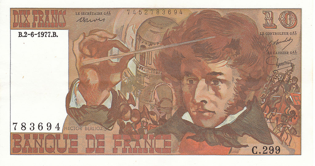 10 francs berlioz rev