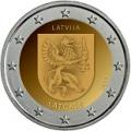 2 euro lettonie latgale 2017