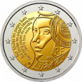 2 euros 2015 commemorative france liberte republique