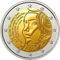 2 euros 2015 commemorative france liberte republique