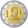 2 euros commemorative 2009 belgique