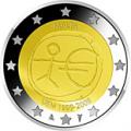 2 euros commemorative 2009 malte 10 ans de l euro