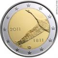 2 euros commemorative 2011 finlande