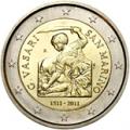 2 euros commemorative 2011 san marino