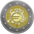 2 euros commemorative 2012 belgique 10 ans de l euro