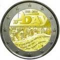 2 euros commemorative 2014 d day france
