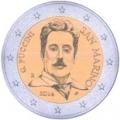 2 euros commemorative 2014 saint marin puccini