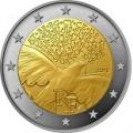 2 euros commemorative 2015 france 70 ans paix