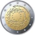 2 euros commemorative 2015 france drapeau europeen