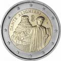 2 euros commemorative 2015 italie alighieri dante