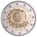 2 euros commemorative 2015 luxembourg drapeau europeen 1