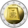 2 euros commemorative 2015 malte