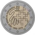 2 euros commemorative 2015 portugal croix rouge