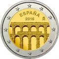 2 euros commemorative 2016 espagne
