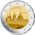 2 euros commemorative espagne 2013