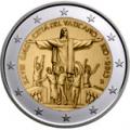 2 euros commemorative vatican 2013 rio