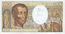 220px france 200 francs 1983 b