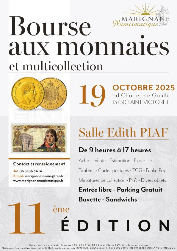 Affiche bourse aux monnaies 2025 web