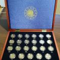 Coffret euros drapeau 2015